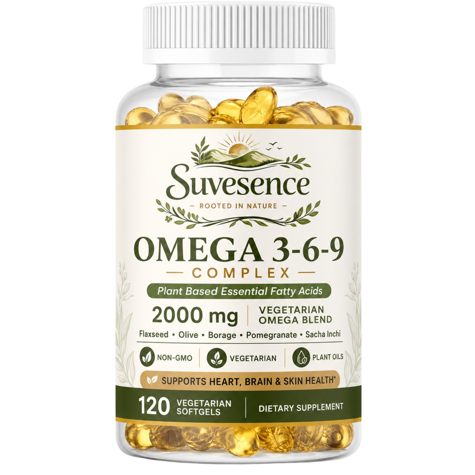 Omega 3-6-9 Complex supplement bottle